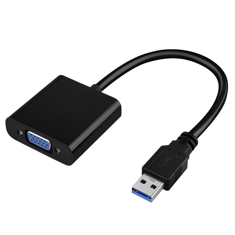 Laptop Accessories Distributor - อะแดปเตอร์ USB 3.0 เป็น VGA รองรับการแปลงวิดีโอ