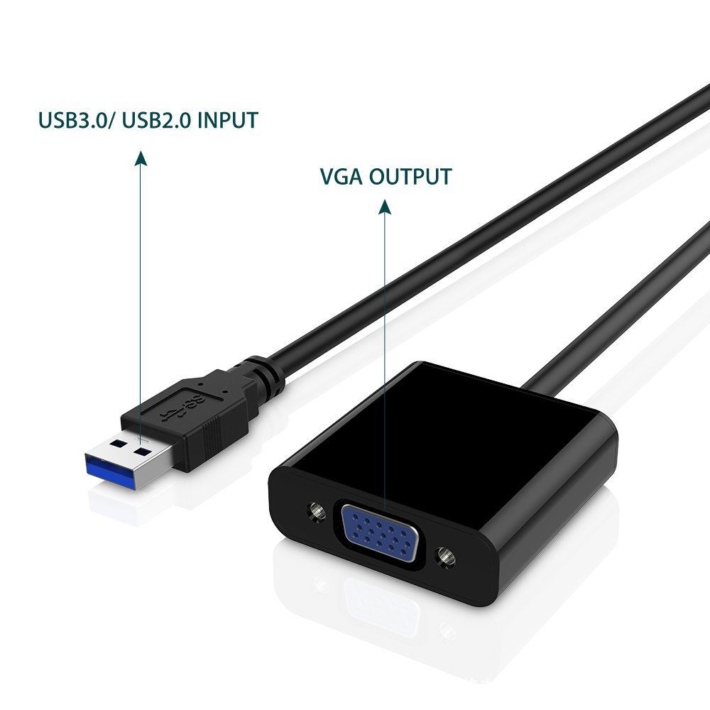 อะแดปเตอร์ USB 3.0 เป็น VGA รอ - Laptop Accessories Distributor บทวิจารณ์และราคา
