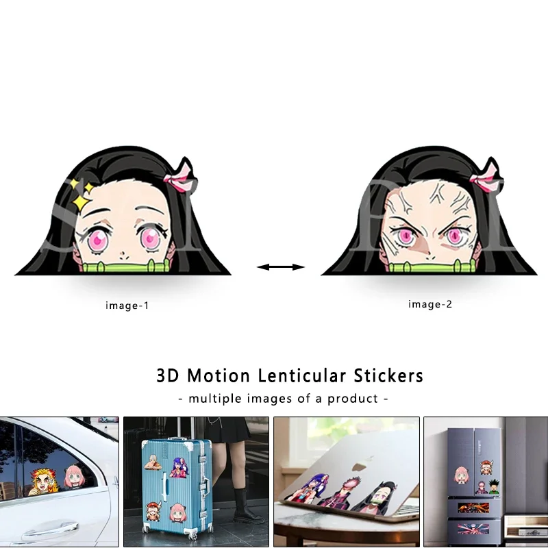 Kamado 3D ฆ่าอสูรสติกเกอร์กันน - Laptop Accessories Gifts บทวิจารณ์และราคา