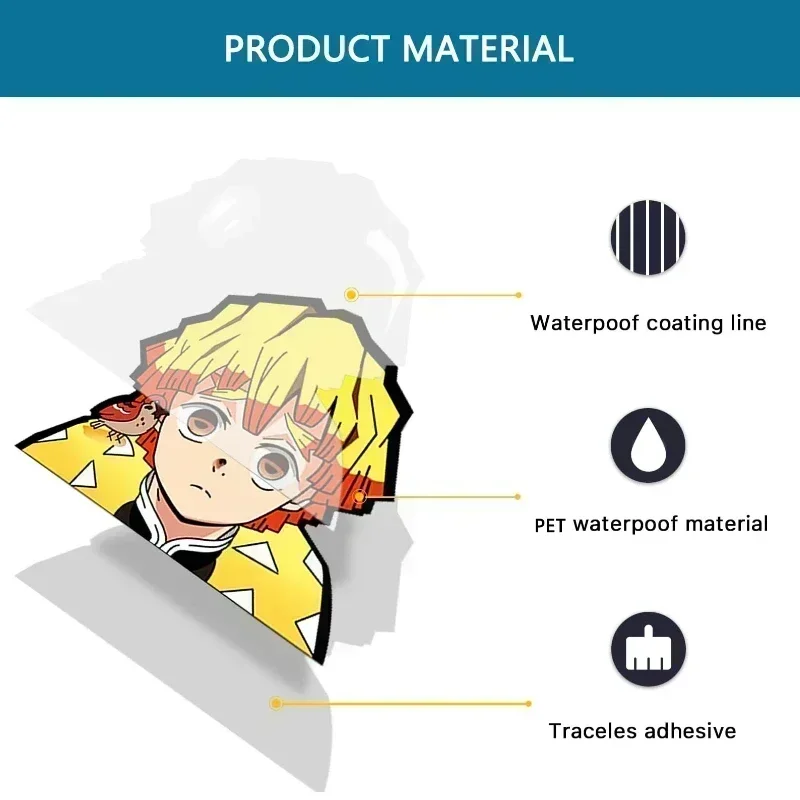 Kamado 3D ฆ่าอสูรสติกเกอร์กันน - Laptop Accessories Gifts บทวิจารณ์และราคา