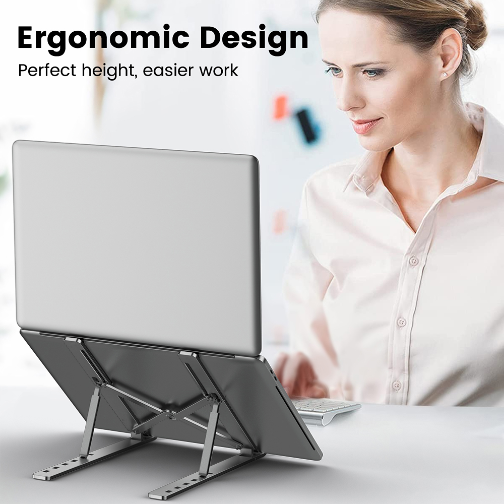 ที่วางแล็ปท็อปแบบปรับได้อลูมิเ - Laptop Accessories Distributor บทวิจารณ์และราคา