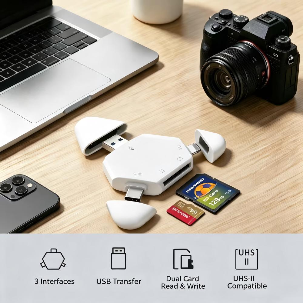 เครื่องอ่านการ์ดหน่วยความจำ 3  - Laptop Accessories Distributor บทวิจารณ์และราคา