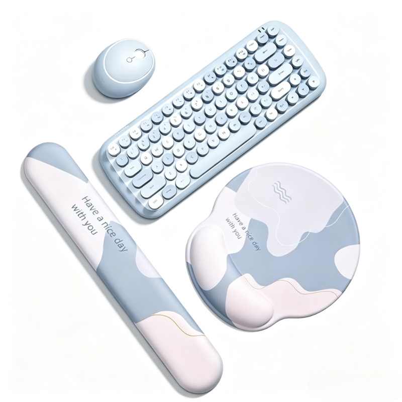 แผ่นรองเมาส์ซิลิโคนพร้อมที่วาง - Wrist Rest Gel บทวิจารณ์และราคา