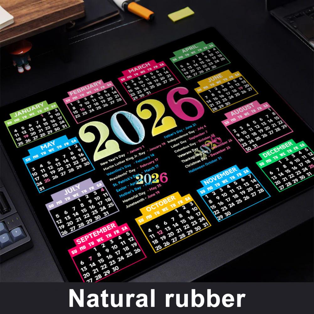 2026 ปฏิทินแผ่นรองเมาส์กันน้ำโ - Laptop Office Accessories บทวิจารณ์และราคา