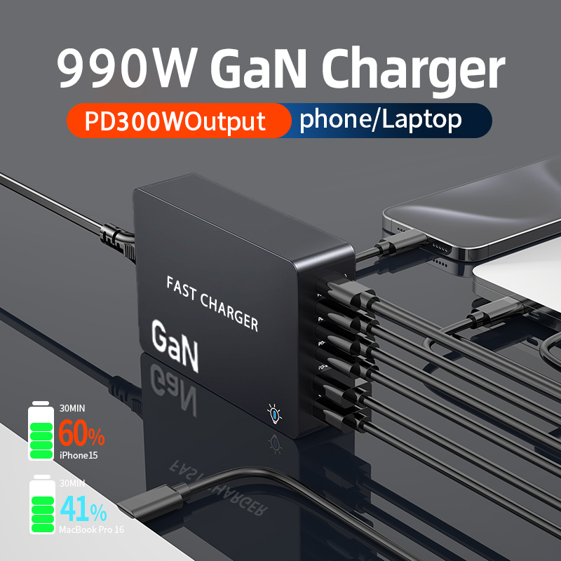 6 พอร์ต PD USB GAN Fast CHARGI - Laptop Accessories Uk บทวิจารณ์และราคา