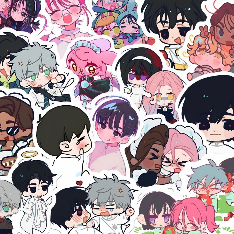 80 ชิ้น/เซ็ตการ์ตูนอะนิเมะเอเล - Laptop Accessories Gifts บทวิจารณ์และราคา