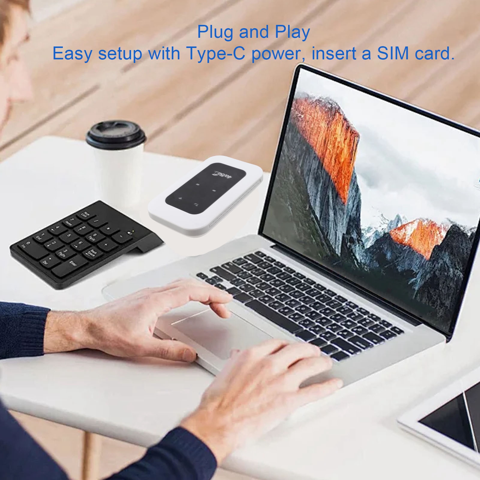 แบบพกพา 4G WiFi Hotspot 300Mbp - Laptop Accessories Distributor บทวิจารณ์และราคา