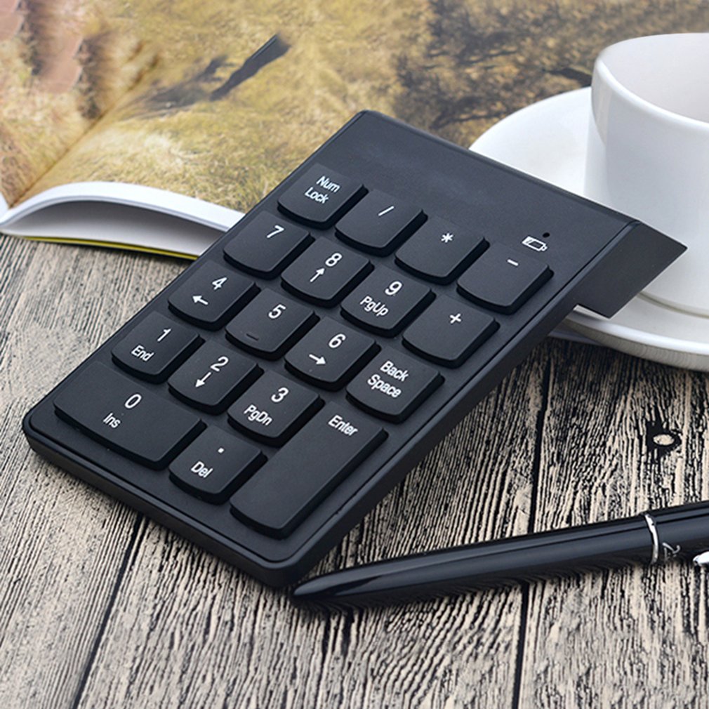 18 คีย์คีย์บอร์ดไร้สาย 2.4G Mi - Laptop Accessories Uk บทวิจารณ์และราคา