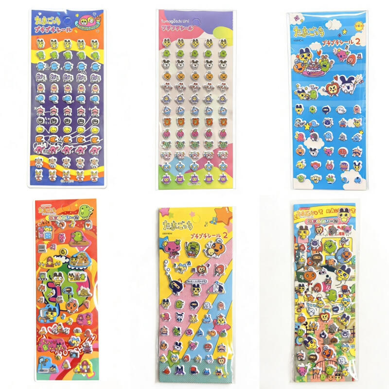 6 ชิ้น ทามาก็อตจิการ์ตูนสติกเก - Laptop Accessories Gifts บทวิจารณ์และราคา