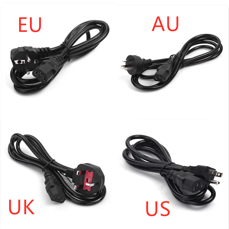 ทนทาน 3-Prong 1.2M EU US AU UK - Laptop Accessories Uk บทวิจารณ์และราคา
