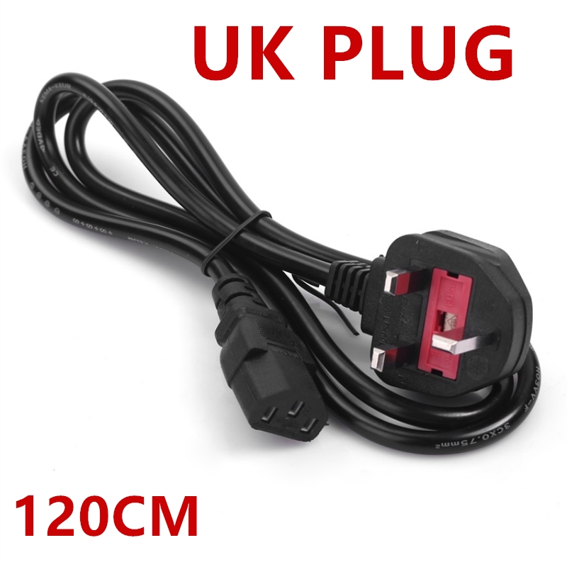 ทนทาน 3-Prong 1.2M EU US AU UK - Laptop Accessories Uk บทวิจารณ์และราคา