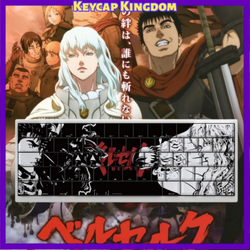 ธีม BERSERK อะนิเมะคีย์แคป 98  - Laptop Accessories Gifts บทวิจารณ์และราคา