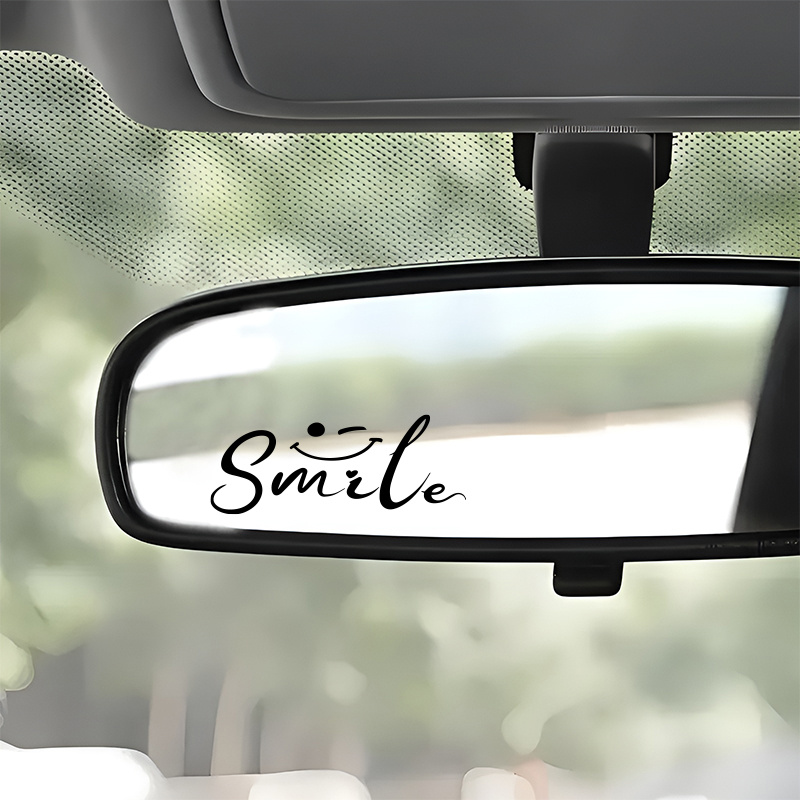 สติกเกอร์กระจกรูปหน้ายิ้มเคลือ - Laptop Accessories Gifts บทวิจารณ์และราคา